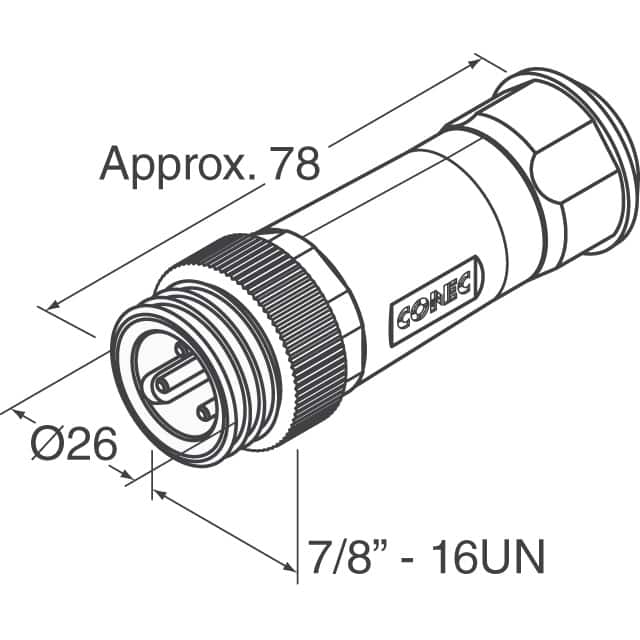 41-00006 Conec  Assemblages de connecteurs circulaires